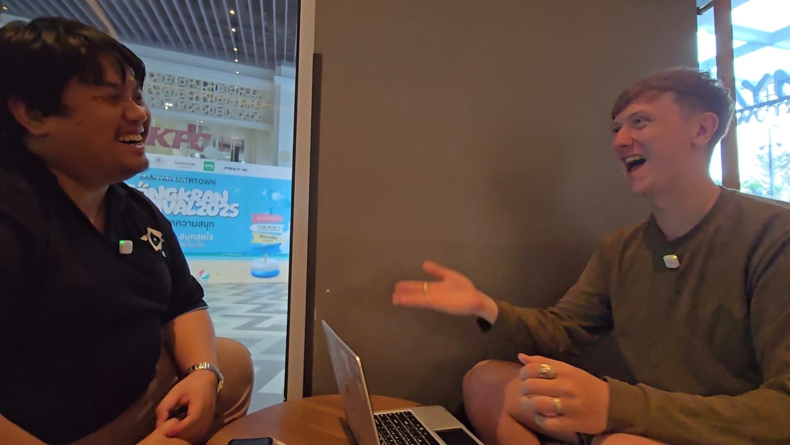 Game studio team reviewing marketing content – professional video game copywriting in action