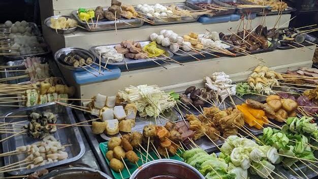 A food stall in Penang, Malaysia