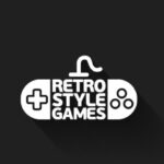 Retro Style Games Logo, Game Art Company